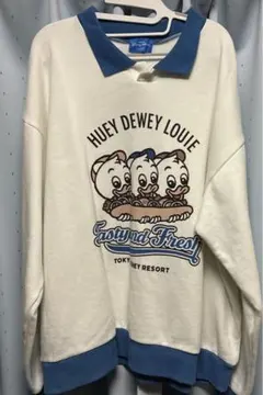 ヒューイ　デューイ　ルーイ トレーナー　ブルー