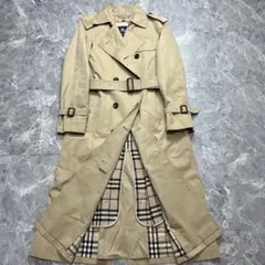 極美品♡バーバリーロンドン　トレンチコート　ベルト　ライナー　ハニーベージュ　L