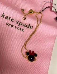 ケイトスペード★ミニーマウス　コラボブレスレット　新品未使用品！