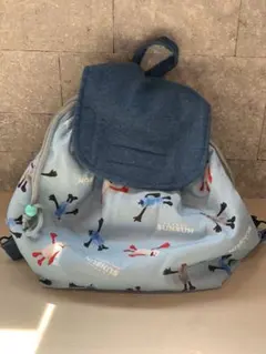 ハンドメイドキッズ巾着型リュック
