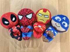 ちょっこりさん デッドプール・スパイダーマン・アイアンマン・キャプテンアメリカ