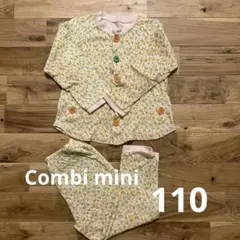 コンビミニ　花柄パジャマ 綿100% 110
