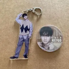 JO1 佐藤景瑚 アクキー 缶バッジ スイパラ