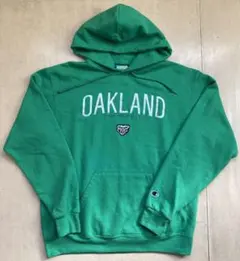 チャンピオン　裏起毛　スウエットパーカー　メンズM 緑