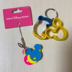 東京ディズニーリゾート キーホルダー 2点セット