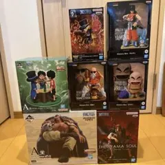 【4月末まで】ドラゴンボール・ワンピース フィギュアセット