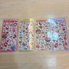 国内正規品 ハローキティ ボンボンドロップシール 4種セット 和柄
