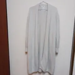 BEARDSLEY ライトグレー ロングカーディガン