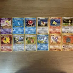 旧裏 プロモ、拡張シートカード 16枚 まとめ売り 折れありのものあり