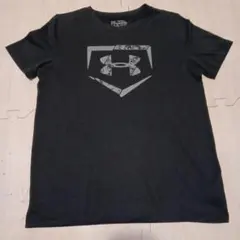 Under Armour YXL Loose HeatGear Tシャツ 黒