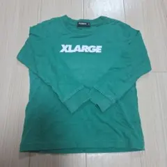 XLARGE 長袖カットソー 110サイズ グリーン