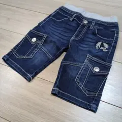 【早い者勝ち】tomcat ストレッチ　デニム　ハーフパンツ　半ズボン　120