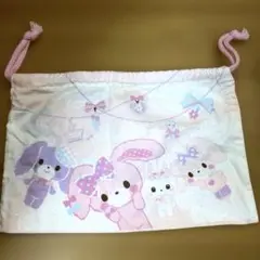 サンリオ　ボンボンリボン　巾着袋　ランチ　幼稚園　小学校