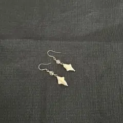 淡水パール　水晶　シルバー925  ピアス