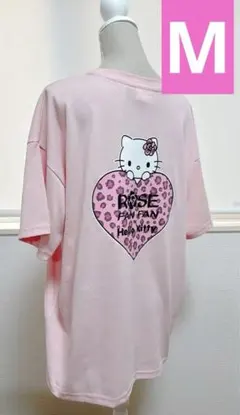 匿名配送❣️サンリオ　キティ　50周年　Tシャツ　ROSE FAN FAN