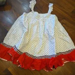 BabyGap　90cm　星柄フリルワンピース