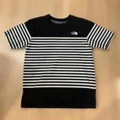 THE NORTH FACE ボーダー Tシャツ ブラック M ノースフェイス