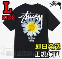 ステューシー ITP FLOWER STUSSY Tシャツ 半袖 黒 Lのサムネイル