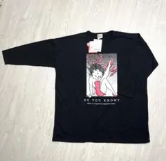新品タグ付　Betty Boop オーバーサイズ　Tシャツ　ブラック