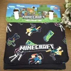 マインクラフト　移動マルチポケット　ポーチ　クリップ　男の子　新品①