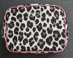 ヒョウ柄 ポーチ