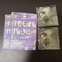 鬼滅の刃　竈門炭治郎　アクリルチャーム 2点セット