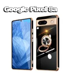 ✨新品✨ Google Pixel 8a スマホケース リング付き ブラック