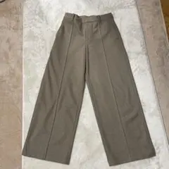 UNIQLO ブラッシュドジャージワイドパンツ