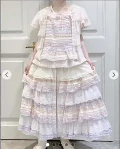 ピンクハウス　あじさい柄フリルブラウス　ピンク新品未使用