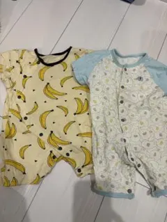 ロンパース２着セット　60-70