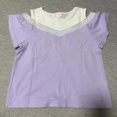 【美品！】140cm メゾピアノ ♡ 肩開きトップス