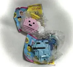 たまごっち ドットフィギュアチャーム まるてん ぎんじろっち　ガチャ　2個