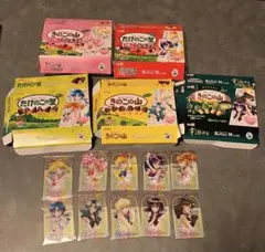 美少女戦士セーラームーン×明治コラボ　クリアカードと箱 コンプリート