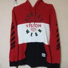 STREET VISION WEAR フード付きスウェットM.