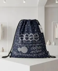 【新作】韓国 aeae エーイーエーイー ナップサック フラワー 白 新作】韓国 aeae エーイーエーイー ナップサック フラワー 白 - メルカリ