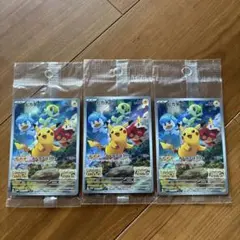 匿名配送　新品未開封　スカバイプロモカード3枚セット