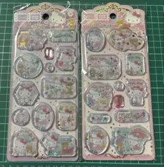 ハローキティ ウォーターシール 2枚セット 新品未開封