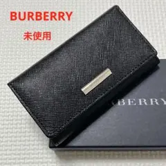 未使用品 BURBERRY LONDON キーケース ノバチェック ブラック - メルカリ