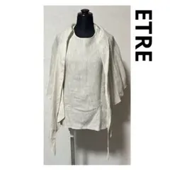 ETRE シャツ リネン　ノースリーブブラウスのサムネイル