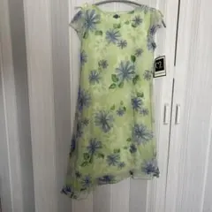 花柄ノースリーブワンピース サイズ10