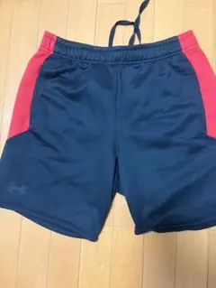 Under Armour ハーフパンツ HEATGEAR ネイビー レッド Lのサムネイル