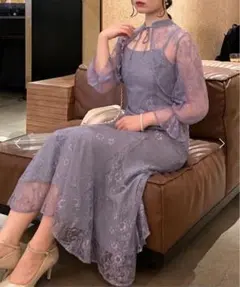 結婚式　お呼ばれワンピース　パーティードレス　パーティ　お呼ばれドレス　二次会