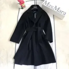 極美品☆WEEKEND MAXMARA☆クチートアマーノブラックコート☆４４ 極美品☆WEEKEND MAXMARA☆クチートアマーノブラックコート☆44 2025