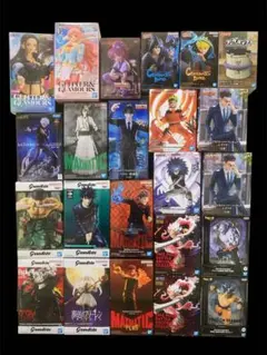 プライズ フィギュア まとめ売り ワンピース NARUTO 呪術廻戦 ジャンプ系