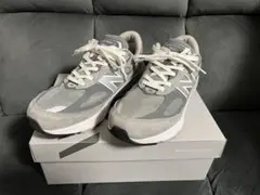 ニューバランスM990GL6 グレー 27.5cm 4E New Balance