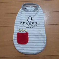 PEANUTS スヌーピー 犬服 ボーダー柄