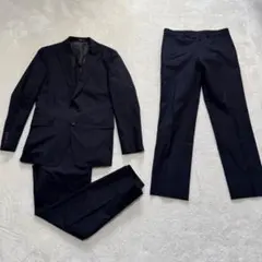 スーツセレクト　 スーツ　セットアップ　上下　ネイビー　紺色　165サイズ