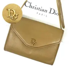 【希少カラー/美品】Dior ディオール ショルダーバッグ 2way レザー