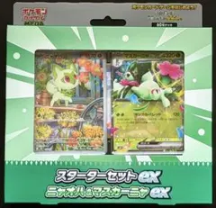タ*エ様 ポケモンカードゲーム スターターセットex ニャオハ