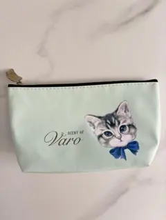 SCENT OF Varo 猫柄ポーチ